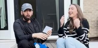 Eminem diventa nonno, l’annuncio con la canzone – Video