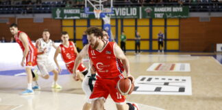 Basket B maschile, Civitus Vicenza cade a Treviglio 85-61: terza sconfitta in trasferta maturata nell’ultimo quarto con solo 5 punti Gasparin (Civitus Vicenza)