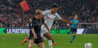 Genoa-Fiorentina 0-1, al Ferraris decide Gosens