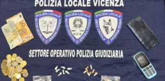 Nascondeva droga, pusher nigeriano denunciato: operazione polizia locale, Nos e Squadra Antidegrado tra Campo Marzo e piazzale Bologna Polizia locale di Vicenza: operazione anti droga