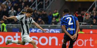 Inter-Juventus 4-4, pari spettacolo nel derby d’Italia. E il Napoli va a + 4