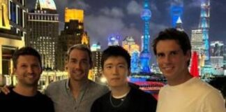Inter, rispunta Steven Zhang: la foto su Instagram con Fognini