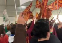 ‘Ius scholae, Tajani scafista?’: la contestazione dei giovani Lega