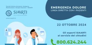 Sanità, Siaarti: “Boom di chiamate al numero verde per dolore cronico, mille in un giorno”