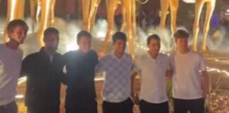 Sinner ballerino a Riad prima della finale con Alcaraz