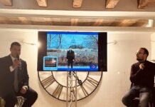 L’on. Erik Pretto e Giovanni Diamanti ospiti di “USA al voto”: moderatore Damiano Marcotti per “È Già Domani” del presidente Jacopo Maltauro USA al voto (È Già Domani): da sx on. Erik Pretto (Lega)e Giovanni Diamanti (Youtrend)