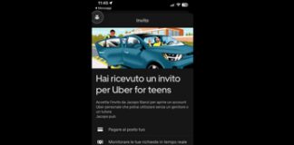 Uber lancia la mobilità smart e sicura per adolescenti