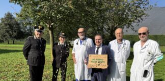 Un nuovo “Albero per la salute” piantato all’ospedale di Santorso Un albero per la salute