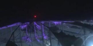 Uragano Milton sventra lo stadio dei Tampa Bay Rays – Video