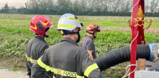 Alluvione Emilia Romagna: rientrati i vigili del fuoco dei moduli operativi inviati dal Veneto alluvione emilia romagna vigili del fuoco veneto