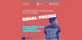 Vicenza, Aperte le candidature per lo scambio giovanile “Equal voices” in Spagna equal voices vicenza