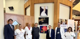 Renato Meneghetti, il “pittore delle radiografie”, ha donato tre opere al San Bassiano. Oggi la cerimonia di consegna La donazione al San Bassiano dei quadri di meneghetti