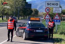 Controlli sul territorio a Schio: una persona arrestata e tre denunciate in stato di libertà weekend di controlli dei Carabinieri di Schio