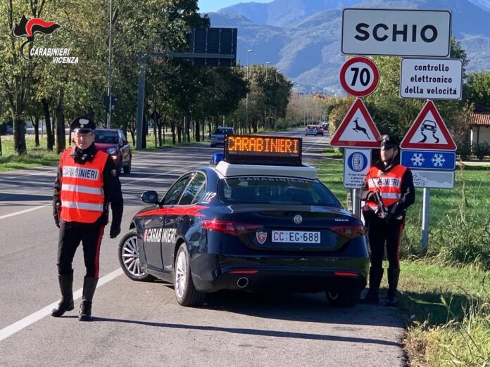 foto radiom nuova weekend di controlli dei Carabinieri di Schio