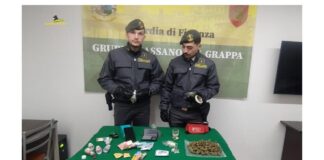 Rosà, trovato con marijuana e contanti dalla Guardia di finanza: giovane ghanese finisce ai domiciliari guardia di ifnanza rosà marijuana