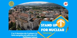 Schio, prevista tappa dell’iniziativa promozionale Stand Up for Nuclear stand up for nuclear