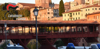 Bassano del Grappa, controlli del territorio da parte dei Carabinieri. Denunce per resistenza e oltraggio e per guida in stato di ebbrezza Carabinieri di Bassano del Grappa controllo del territorio