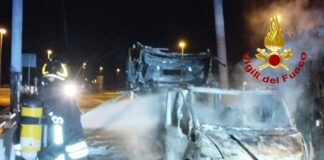 Bassano del Grappa, Vigili del fuoco: camper in fiamme all’uscita del casello della SPV, illesa la famiglia a bordo Vigili del fuoco intervengono a Bassano del Grappa per incendio auto al casello ovest della Spv