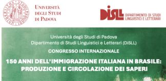150 anni di immigrazione italiana in Brasile, il 26 e 27 novembre 2024 a Padova Congresso Internazionale: nuovi scrittori di una letteratura migrante 150 anni di immigrazione italiana in Brasile, il 26 e 27 novembre a Padova Congresso Internazionale