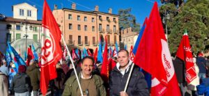 Psi in piazza a Vicenza per lo sciopero del 29 novembre