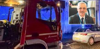 Bari, bruciato il portone di casa dell’eurodeputato FdI Francesco Ventola: era in casa con la famiglia
