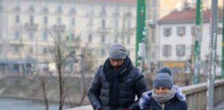 Crollo delle temperature e neve anche in collina, weekend gelato: previsioni meteo