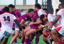 Rangers Rugby Vicenza sconfitti 32-17 a Roma dalle Fiamme Oro nella quinta giornata di Serie A Elite: buona reazione ma zero punti Fiamme Oro Roma - Ranger Rugby Vicenza, una fase di gioco (Foto di Paolo Cerino rugbychepassione.com)