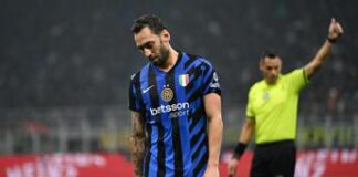 Inter, Calhanoglu rassicura: “Infortunio niente di grave, voglio esserci a Verona”