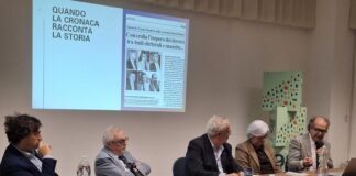 “Qualcuno era democristiano” di Marcadella e Paoletto: la storia della “Balena Bianca” e l’impegno dei cattolici in politica Qualcuno era democristiano, scritto da Luigi Marcadella e Lauro Paoletto, presenti Rosy Bindi e Paolo Giaretta e moderatore Antonio Di Lorenzo