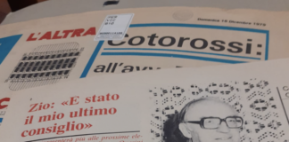 Alle soglie degli anni ’80 giovani giornalisti d’assalto e una Lettera 22. C’era una volta L’altra Vicenza del sabato, cartaceo: una meteora, però… L'altra Vicenza e il sindaco Zio
