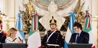 Meloni in Argentina, Milei spinge ‘asse sovranista’. La premier: “Insieme per Occidente” Meloni in Argentina, Milei spinge asse sovranista. Premier: Insieme per Occidente