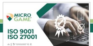 Microgame ottiene certificazioni ISO 9001 e ISO 27001 e punta su gioco sostenibile