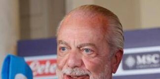 Napoli, De Laurentiis: “De Bruyne ha preso casa. Conte? Se vuole rimanere…”