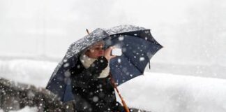 Neve e pioggia oggi, allerta meteo arancione in Emilia Romagna e Calabria