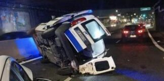 Roma, vigile travolto su via Tiburtina: prognosi ancora riservata per 25enne