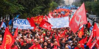 Sciopero generale, sindacati: “Adesione al 70%”. Salvini: “Maggioranza lavoratori ha detto no”