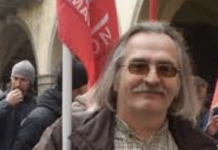 Fogagnoli (PRC VIcenza) risponde ad accuse Benigno per manifestazione pro Palestina di martedì 5: “sue parole su GdV inaccettabili e realtà distorta” Roberto Fogagnoli (segr. prov.le PRC di Vicenza)
