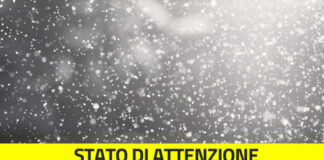 Domani sera la prima neve a Vicenza. Stato di attenzione: preallertate Amcps e protezione civile neve in arrivo, stato di attenzione a vicenza