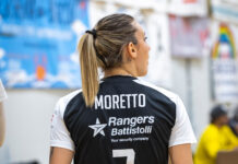 Volksbank Vicenza Volley, sabato big match con Bologna. Gaia Moretto: “Sfida tosta, ma possiamo divertirci” Gaia Moretto, libero della Volksbank Vicenza Volley (foto di Daniele Marangoni)