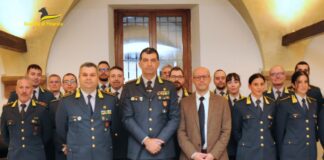 Giuseppe Bovenzi nuovo comandante Nucleo polizia economica finanziaria della Guardia di finanza di Vicenza giuseppe bovenzi
