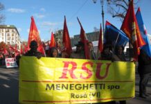 Vicenza, altre adesioni allo sciopero generale. Anche la Meneghetti nella manifestazione contro la manovra economica del Governo Sciopero generale, anche la Meneghetti in corteo contro la manovra economica del Governo