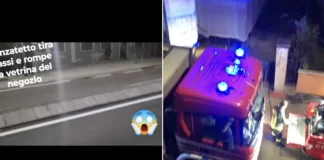 Zona Stadio Vicenza, uomo dà in escandescenze: il video finisce sui social zona stadio vicenza