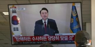 Corea del Sud, il presidente Yoon non cede: “Combatterò fino alla fine”