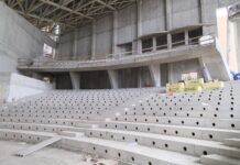 Condotte 1880 rassicura i sindacati, la controllata da Tiberiade Holding della famiglia Mainetti: “Salari regolari al cantiere del Policlinico di Caserta” Condotte 1880: costruzione Aula Magna del Policlinico universitario di Caserta