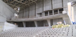 Condotte 1880 rassicura i sindacati, la controllata da Tiberiade Holding della famiglia Mainetti: “Salari regolari al cantiere del Policlinico di Caserta” Condotte 1880: costruzione Aula Magna del Policlinico universitario di Caserta