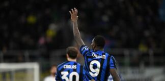 Inter-Como 2-0, gol di Carlos Augusto e Thuram