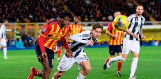 Lecce-Juventus 1-1, Rebic riprende i bianconeri nel recupero