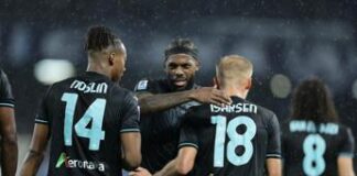 Napoli-Lazio 0-1, gol di Isaksen. Atalanta prima in classifica