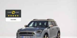 Nuova MINI Countryman, 5 stelle nei test Euro NCAP