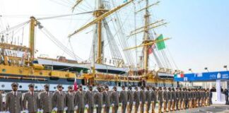 Per il Tour Mondiale della nave Vespucci a Doha inaugurato il Villaggio Italia
